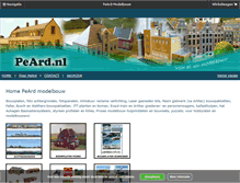 Tablet Screenshot of peard.nl